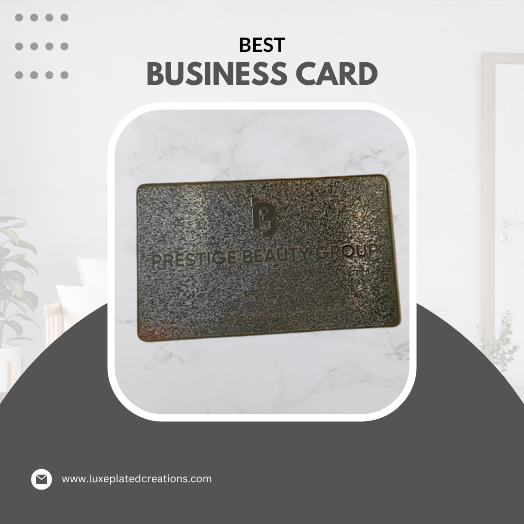 Buy customized metal visiting card at affordable prices